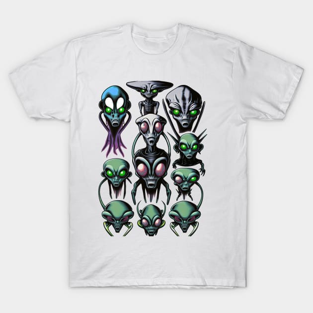 Aliens Exist T-Shirt by Hunter_c4 "Click here to uncover more designs"